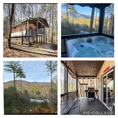 Mountain-Top Cabin Get-Away With Hot Tub And A View